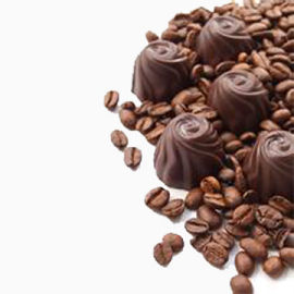 咖啡豆与巧克力