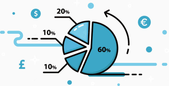 矢量手绘饼状图下载