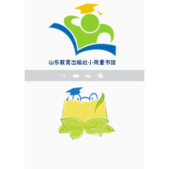 logo 读书 图书 系列logo