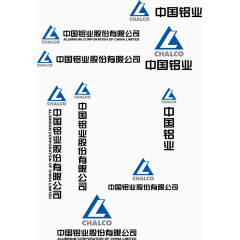 中国铝业标志矢量图