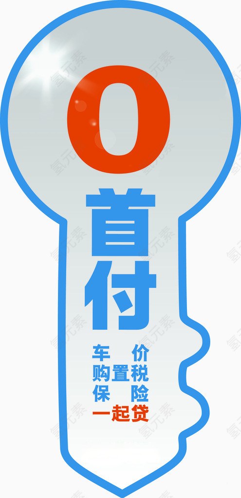 0首付广告宣传图