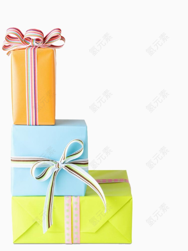 蝴蝶结和礼物盒