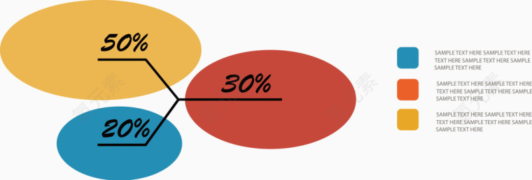 矢量数据分析表素材