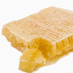 一块蜂蜜结晶
