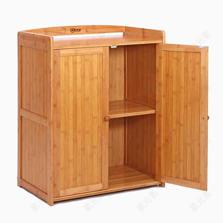木制双层柜子