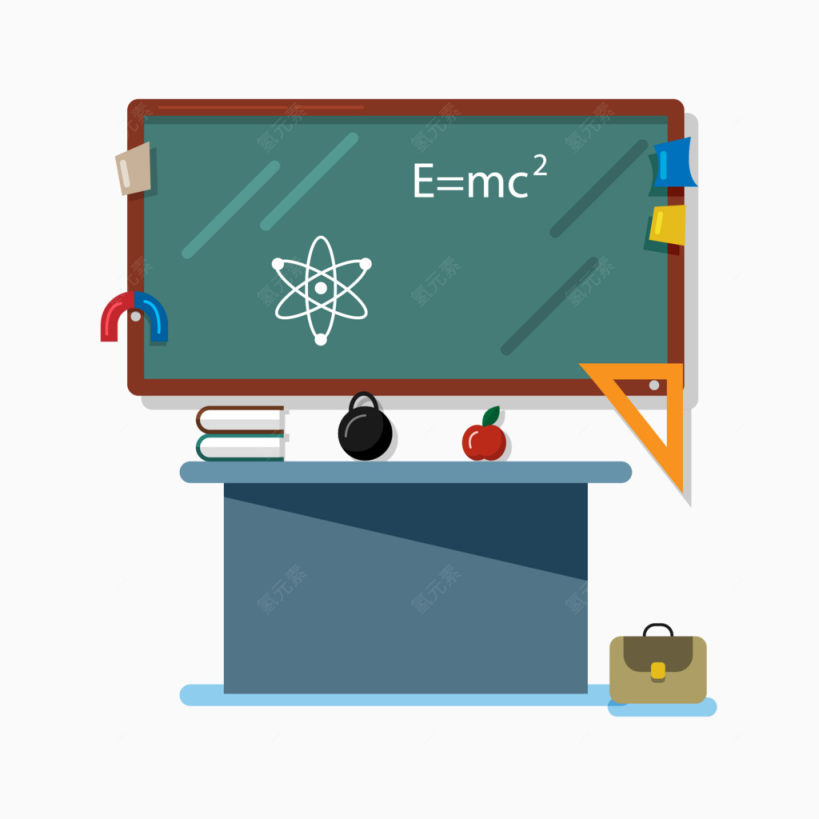 矢量教室元素下载