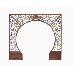木质简易中式拱门