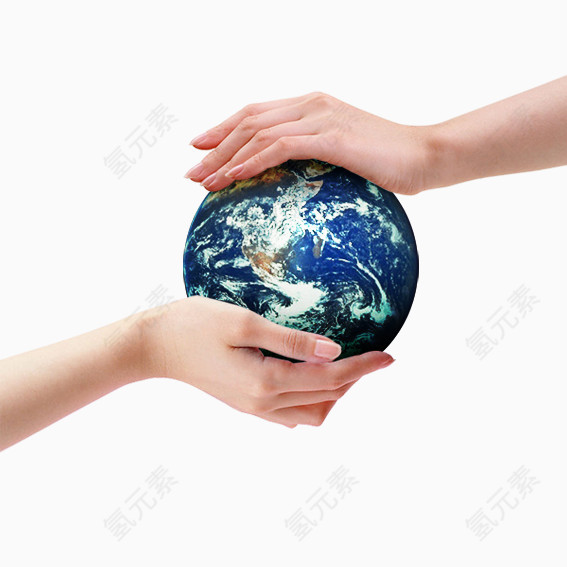 双手与地球