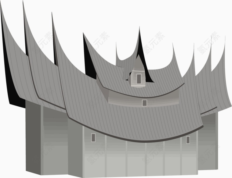 免抠素材建筑物图片