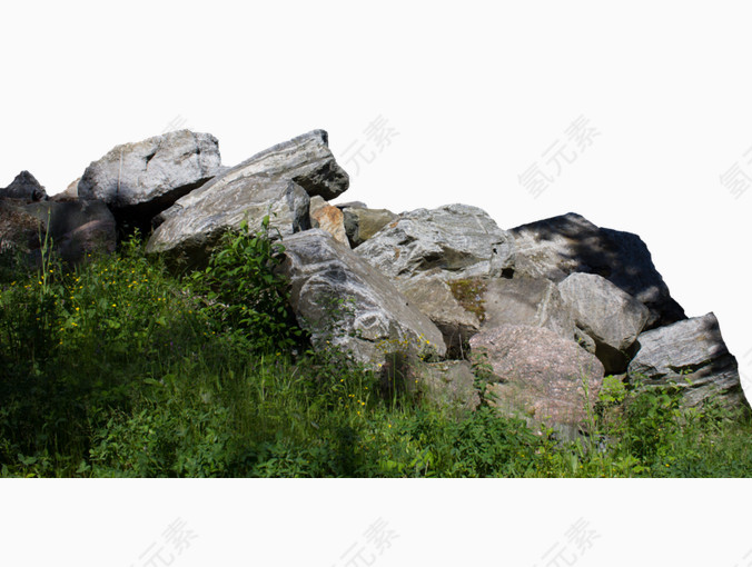 石头假山