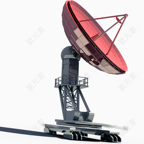 卫星信号接收塔