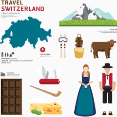 扁平旅游-瑞士
