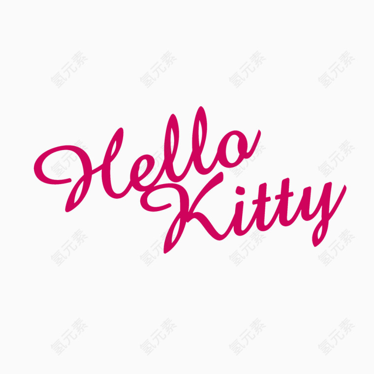 hello Kitty字体