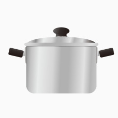 金属质感铁锅汤锅