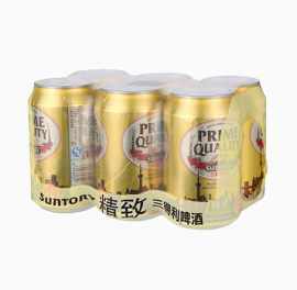 实物产品啤酒组合6罐装
