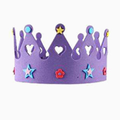 紫色皇冠