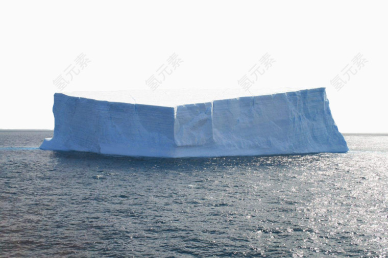 南极雪风景图