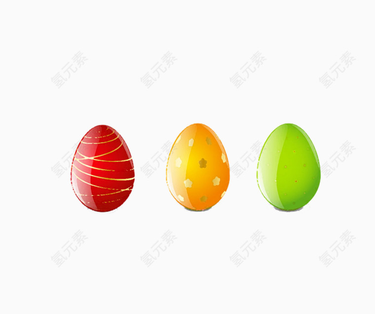 彩色鸡蛋花纹