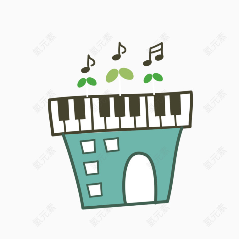 钢琴与建筑