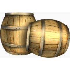 木制酒桶贴图