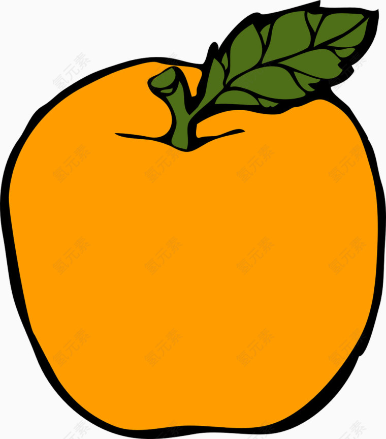 小巧的橘子
