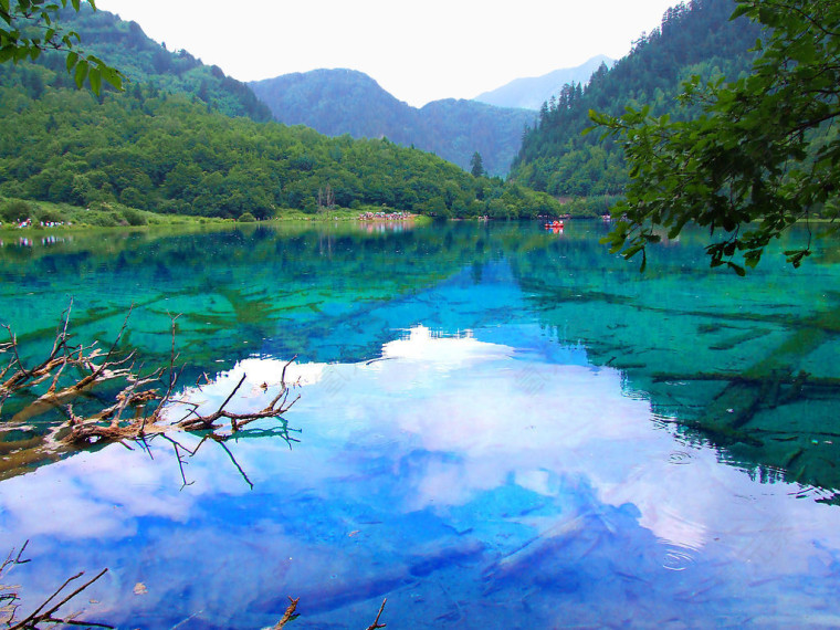 九寨沟自然旅游风光