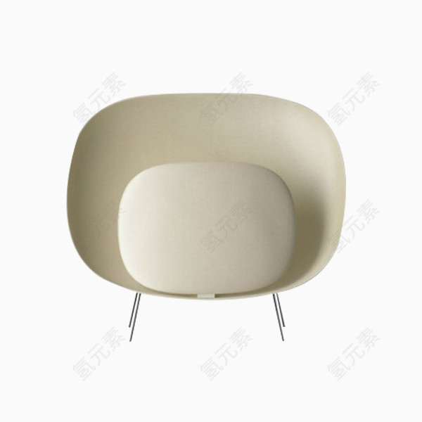 白色创意桌椅