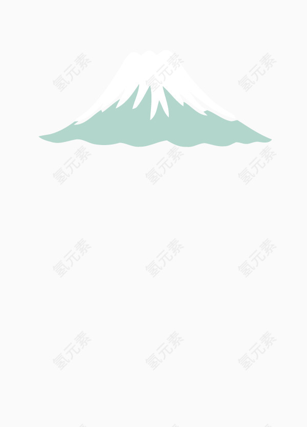 富士山矢量图