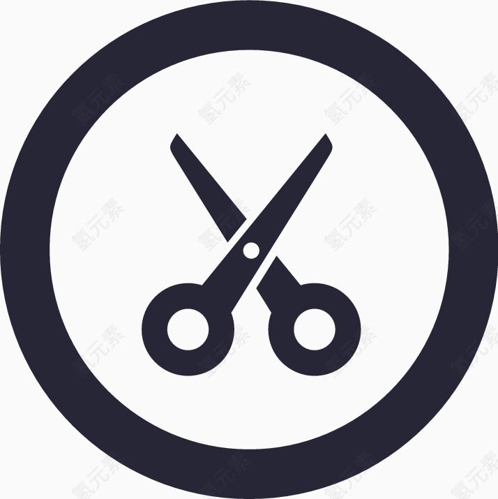 icon-58-圆形剪刀
