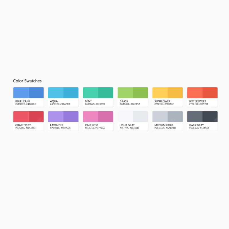 UI设计颜色搭配下载