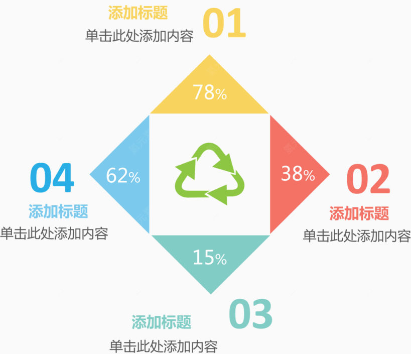 三角箭头循环图.下载