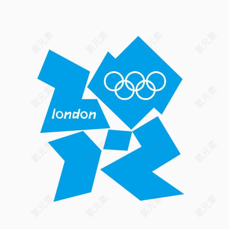伦敦2012奥运会矢量标志