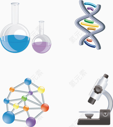 矢量手绘化学