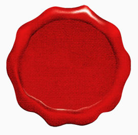 红印章免抠装饰素材