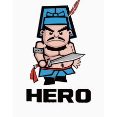 卡通手绘HERO