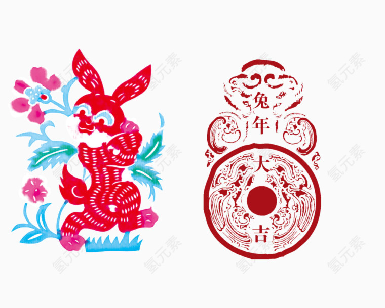 新年剪纸