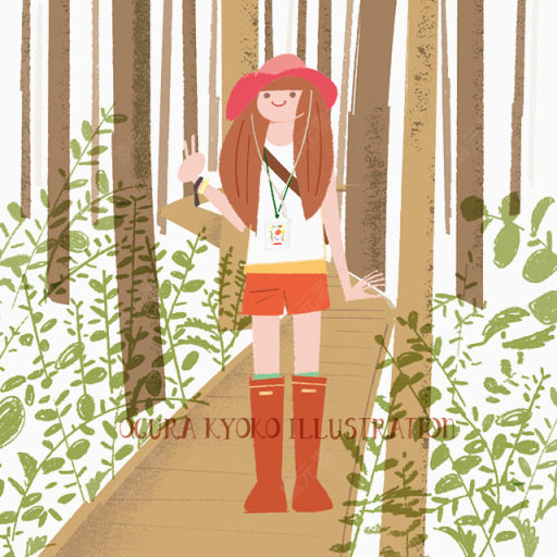 森林里的小女孩下载