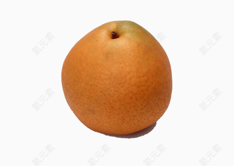 橙黄色梨子