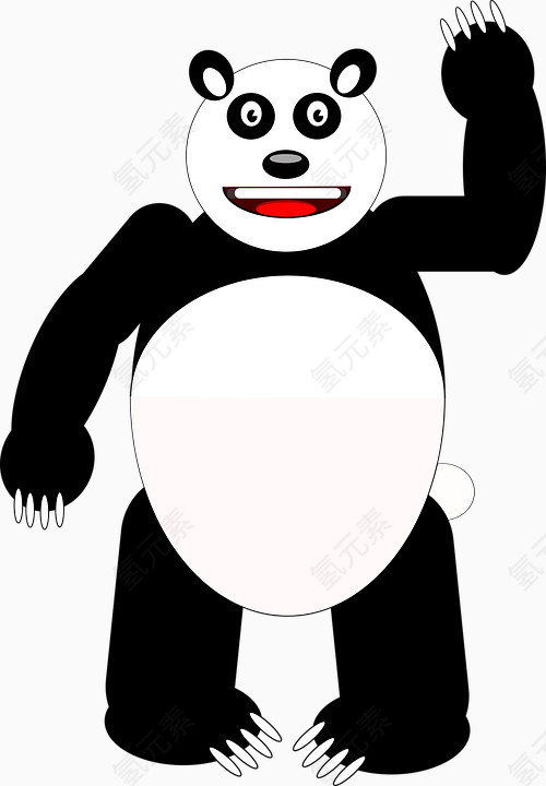 熊猫 萌 可爱