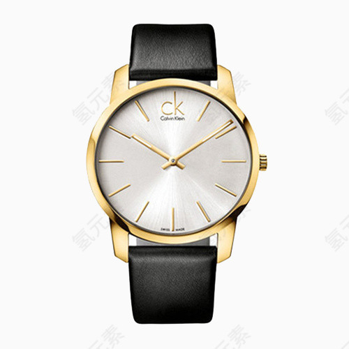 卡文克莱CITY系列双针简约时装手表
