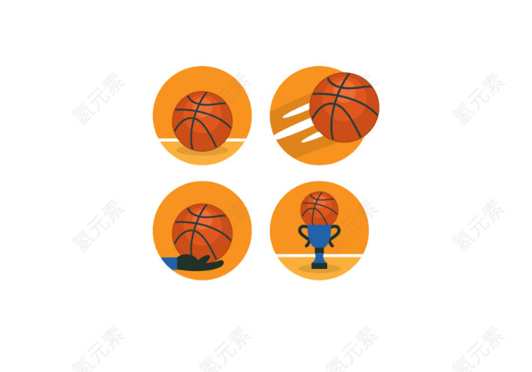 篮球UI图标设计