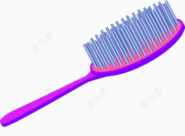矢量手绘梳子