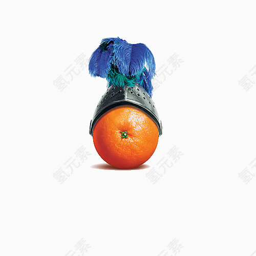 创意橘子头盔