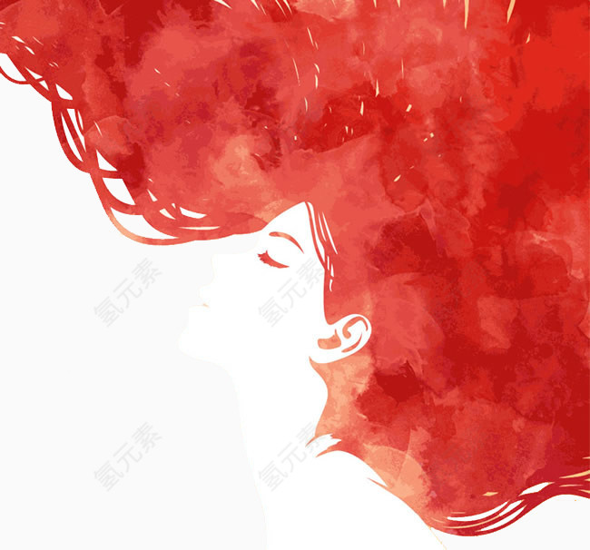 红头发的女人