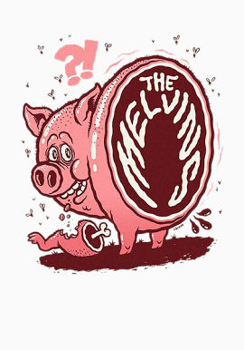 海报设计粉色被切割的猪