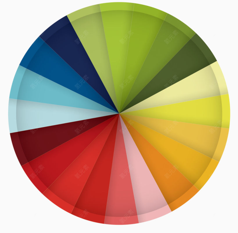 圆形彩色转盘下载