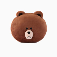 布朗熊抱枕