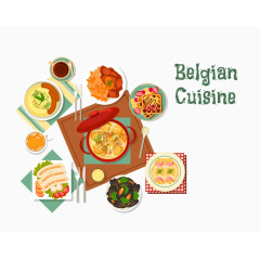 Belgium cuisine