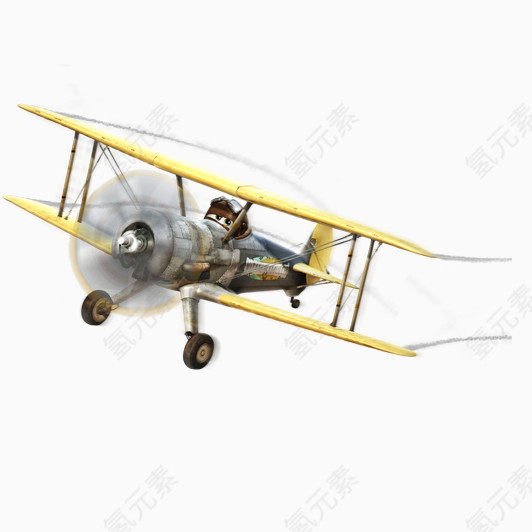 古董飞机素材图片