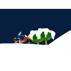 雪地滑雪车